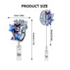 oly-8665e5a4722b1aa0befa87c52f7ef22d Wholesale Acrylic Lung Heart Brain Blue Butterfly Medical Retractable Badge Reel Easy Pull ID Buckle Easy Pull Buckle
