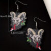 Wholesale Horror Acrylic Flat Earrings