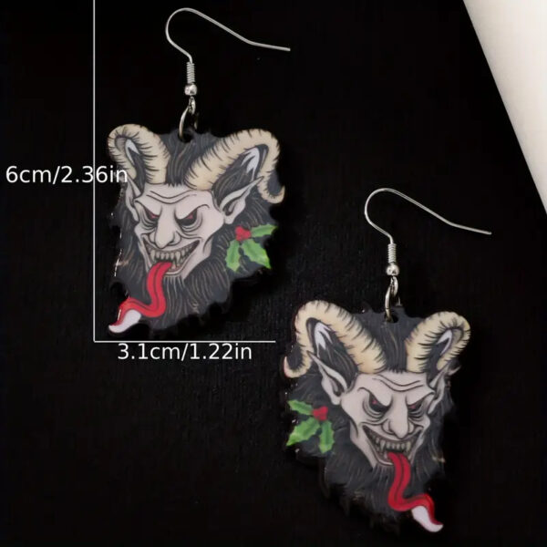 Wholesale Horror Acrylic Flat Earrings