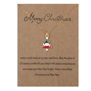 6285 Christmas Tree Gold Card