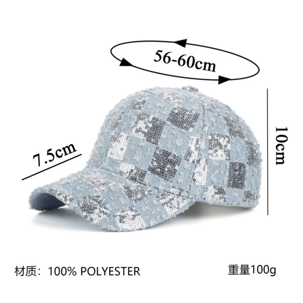 Wholesale ripped denim baseball cap