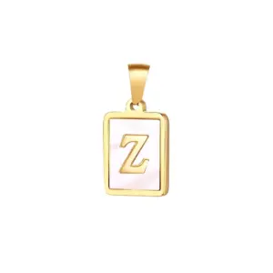 Gold / Letter Z without Chain