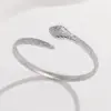 Wholesale Fashion Snake 304 Stainless Steel 18K Gold Plated Stainless Steel Bracelets In Bulk