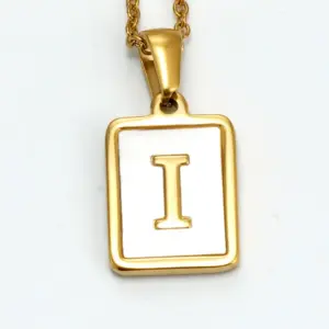 Square White Shell I