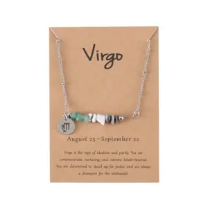 Virgo with a Card