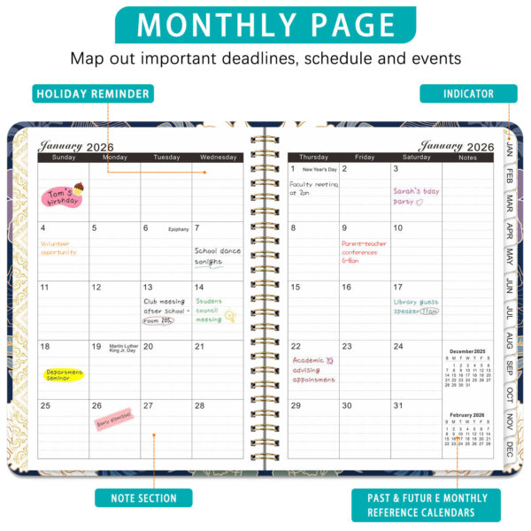 Wholesale Notebook Notepad A5 Coil Diary Planner Work