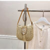 oly-86e34f6b202d21ce7682ea7579eaa2ad Wholesale Raceway Woven Bag Textive Shoulder Crossbody Small Bag Women's Niche Simple Design Woven Women's Bag