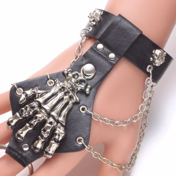Wholesale Foreign Trade Hot Style Hand Claw Skull Scalp Bracelet Unisex Skull Scalp Bracelet Aliexpress Supply