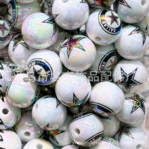 oly-86e4cde20379ca1946967c1e2a735f1c Wholesale diy16mm Printed Rugby Team Ball Beads