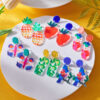Wholesale Cross-border new personalized creative fresh and natural colorful ins vacation fashion acrylic butterfly fruit earrings