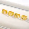 Wholesale 26 Letter Golden Open Ring