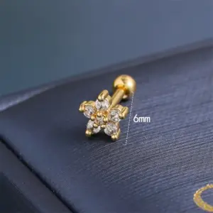 18K Gold / es233-Classification of Nail Art Accessories