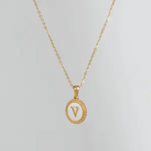Golden V (Including Chain)