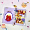 Wholesale Cute Butter Bear A7 Rocking Notebook Acrylic Nao Sea Cartoon Cute DIY Hand Account Book