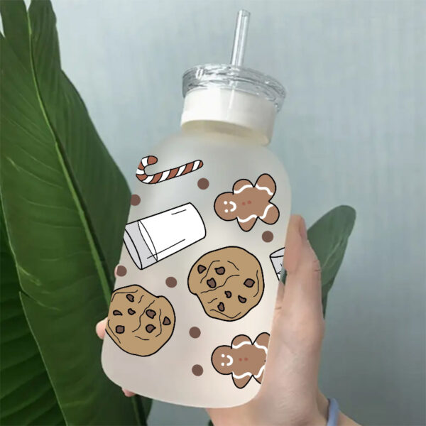 Wholesale UV Transfer Paste Glass 16oz Cup UV DTF Wraps 23cmX11cm