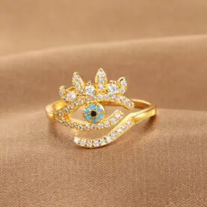 Q-J087 Golden / Adjustable Opening