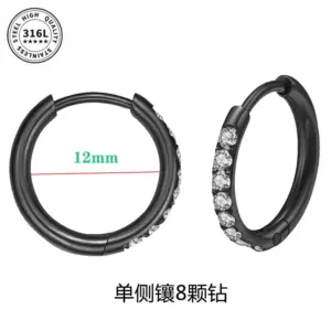 Black 2.0*12mm(one Piece)