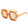 oly-87641cc2f968a10b9e6d98d44814cc29 Wholesale fashion sunglasses men's and women's personalized diamond-encrusted sunglasses net red street shooting live wear glasses