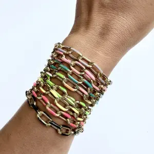 Wholesale Ig Style Oval Copper Bracelets In Bulk