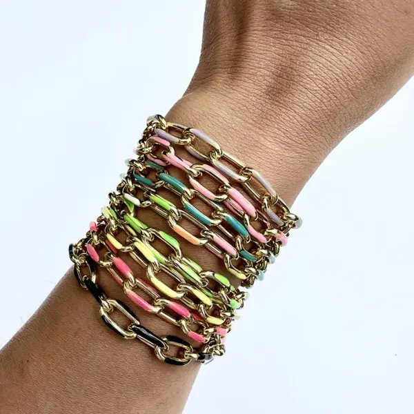 Wholesale Ig Style Oval Copper Bracelets In Bulk
