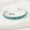 Wholesale Western-style turquoise vintage silver bracelet