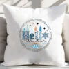 oly-8772423576b15f0ab5a30ff767096155 Wholesale Blue Snowman Christmas UV DTF Ready to Press Transfers Wraps