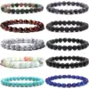 Wholesale Fashion Geometric Natural Stone Beaded Bracelets