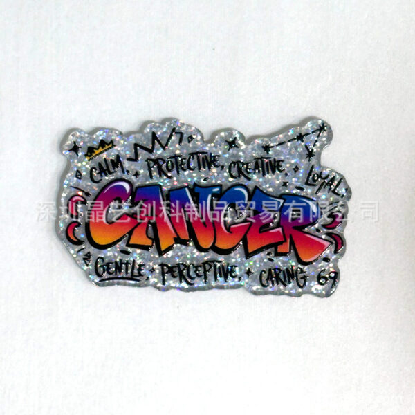 Wholesale Specializing in cross-border best-selling sequined acrylic DIY accessories and jewelry - the Twelve Constellations series from Jingyi Innovation Factory