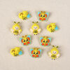 oly-8791f77aa198abcff088816007561e68 Wholesale in stock 3D cartoon bee silicone bead jewelry loose beads chilen DIY beaded pen stereo silicone beads