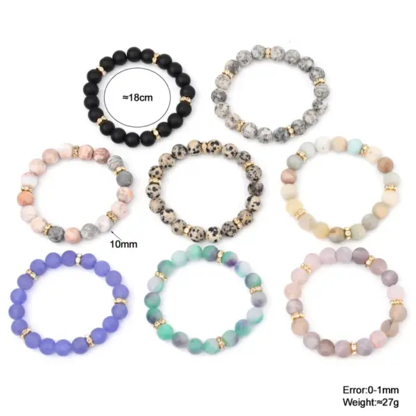 Wholesale Fashion Ball Agate Bracelets