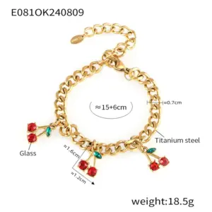 Txe081-Gold Bracelet