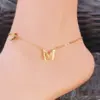 Wholesale 1 Piece Fashion Butterfly Stainless Steel Plating Women's Anklet