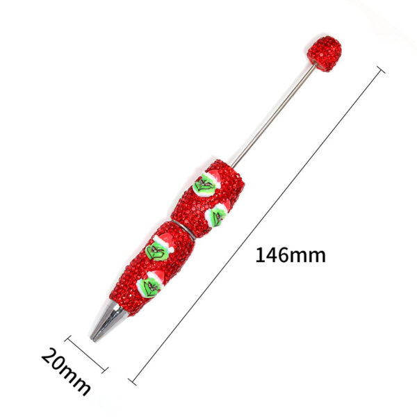 Wholesale High-value rhinestone ballpoint pen, clay ballpoint pen