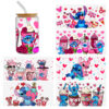 Wholesale Cartoon UV DTF Transfer Crystal Water Cup Waterproof Sticker OLY Exclusive