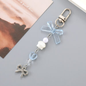 K4862 pearl shell pendant blue / Small pendant