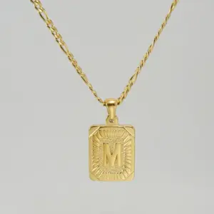 Gold M (Including Chain)