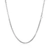 Wholesale 304 Stainless Steel Solid Color Electroplated 18K Real Gold Plated Simple Style Streetwear Waterproof Non Tarnish Plating Necklace