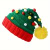 Wholesale New Autumn/Winter Christmas Hat with Bells - Knitted Wool Hat