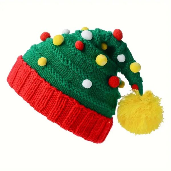 Wholesale New Autumn/Winter Christmas Hat with Bells - Knitted Wool Hat