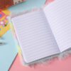 Wholesale Cartoon Plush Notebook Cute Girl's Bow Notepad