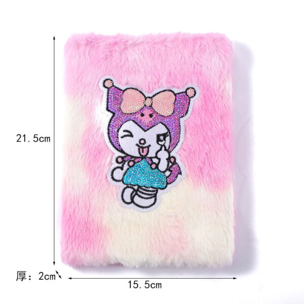 Wholesale Cartoon Plush Notebook Handmade DIY Notepad
