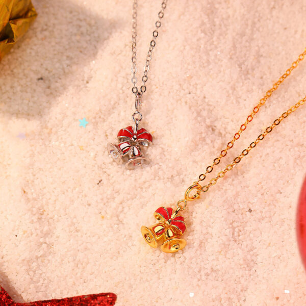 Wholesale Christmas Bell Necklace