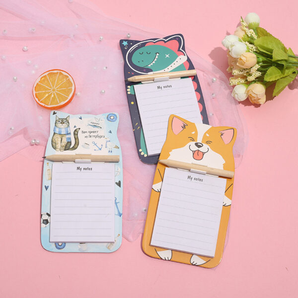 Wholesale New Magnetic Refrigerator Sticky Notes Cartoon Styling Notes