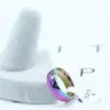 Wholesale Jewelry Fashion Printing 201 Stainless Steel No Inlaid Gold Plated