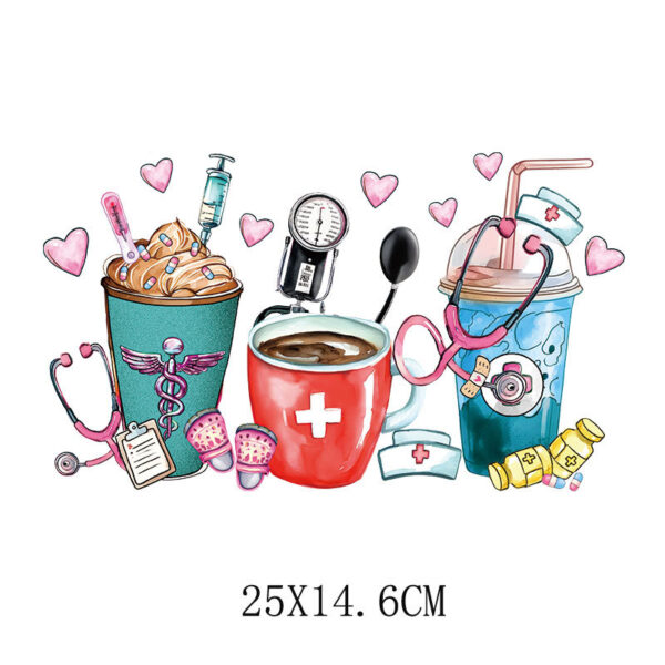 Wholesale Doctor and nurse heat transfer printing