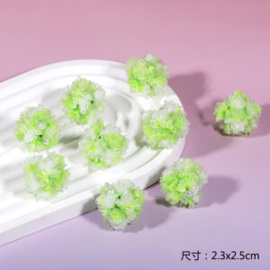 Gradient green rose ball