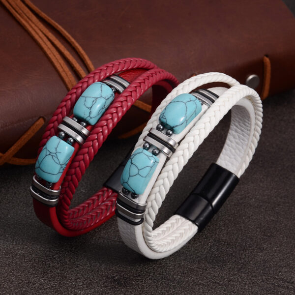 Wholesale Turquoise bracelet woven bracelet