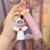 Wholesale Anti-service White Angel key chain nurse's day Angel key pendant bag hanging nurse's day small gifts
