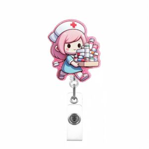 Pink Medication Nurse