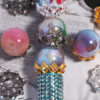 oly-88a2eabc3eff70506a73d16a74afd1a6 Wholesale High-color retention, zircon-inlaid, openwork large flower holder/hat, spacer with straight holes, DIY crystal beaded jewelry aessories wholesale.